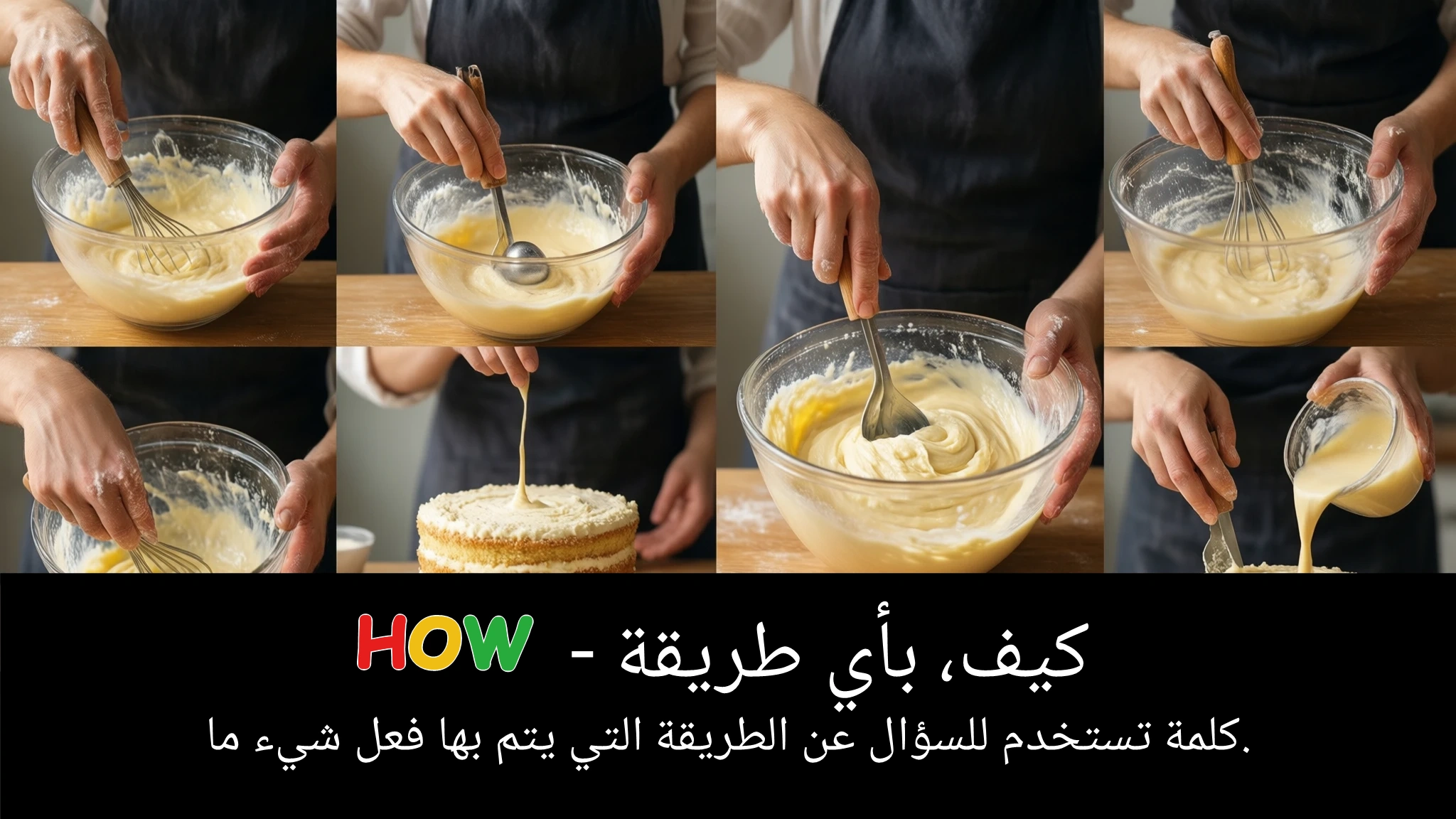 Arabic Illustration for how